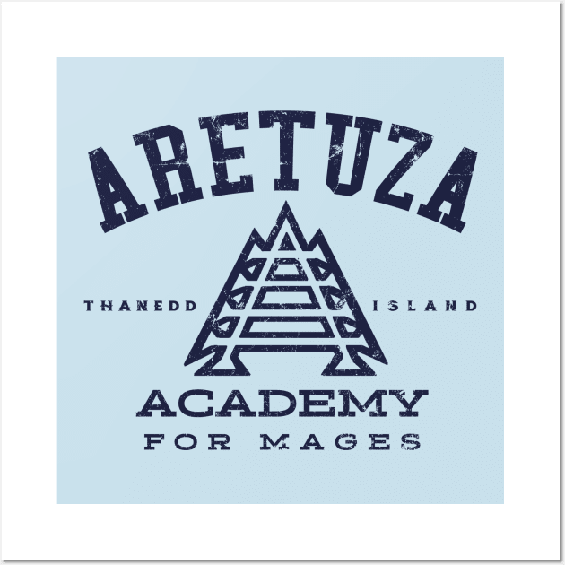 Aretuza Academy for Mages Wall Art by MindsparkCreative